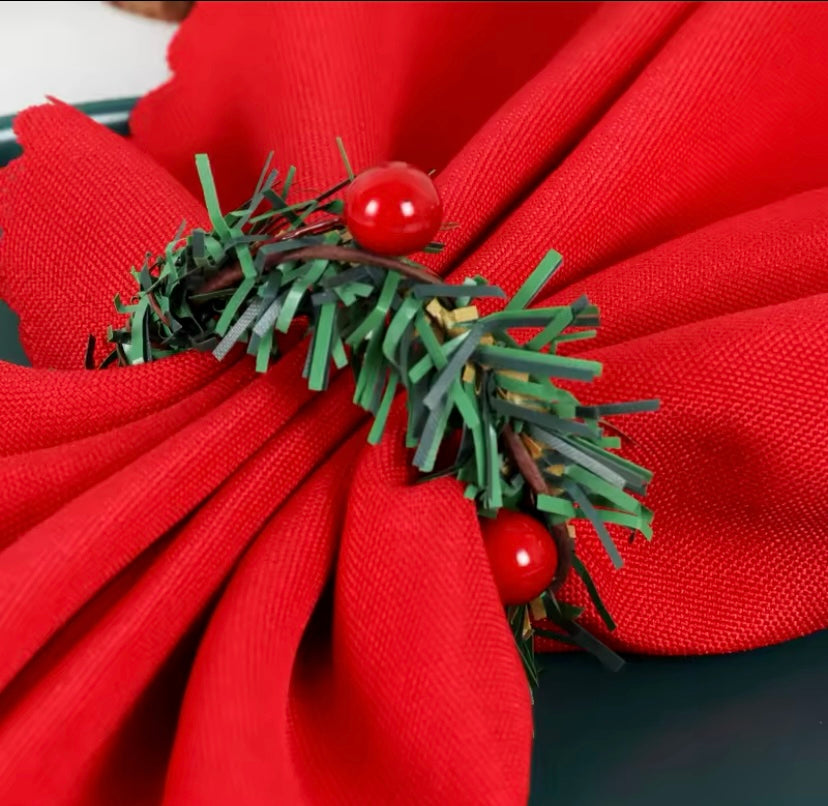 Servilletero navidad