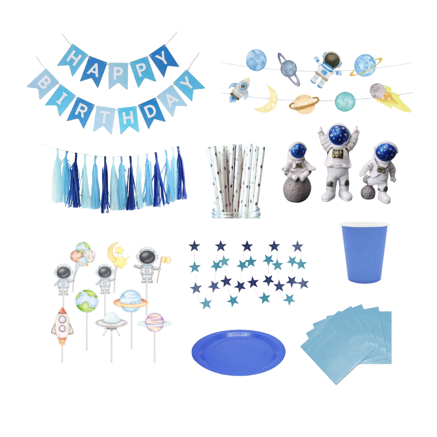 Pack cumpleaños del espacio 🚀