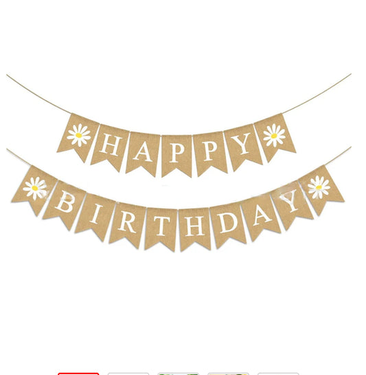 PACK cumpleaños margaritas 🌼