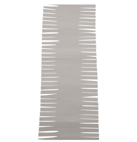 Guirnalda papel espiral blanca