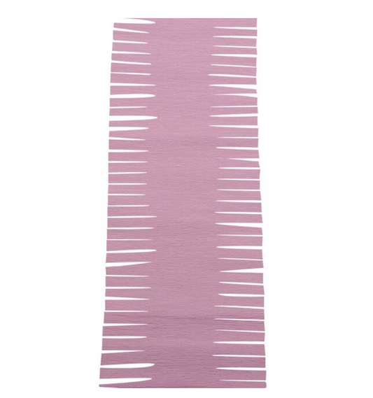 Guirnalda papel espiral rosado