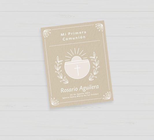 Santito primera comunión