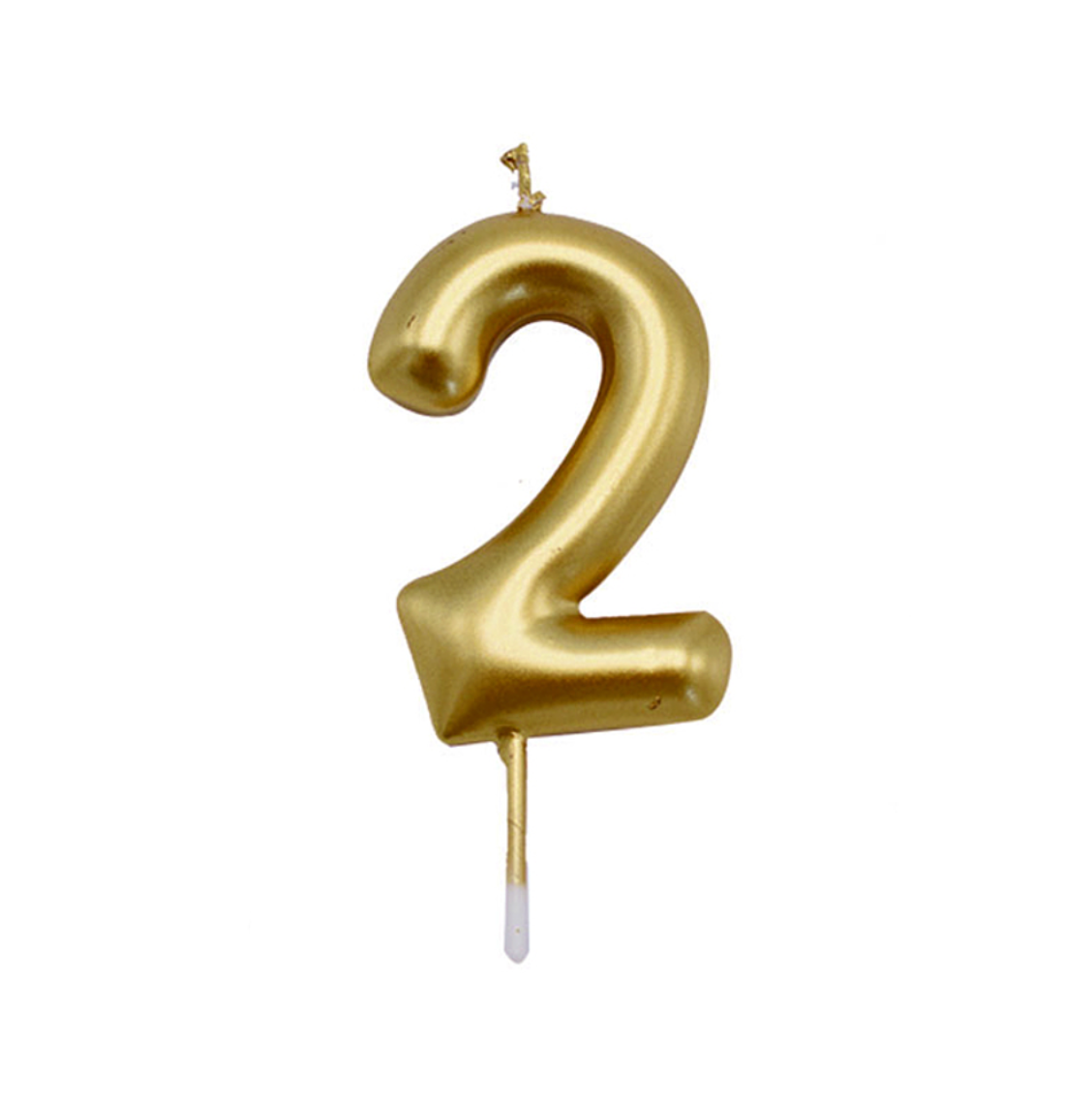Vela dorada número 2