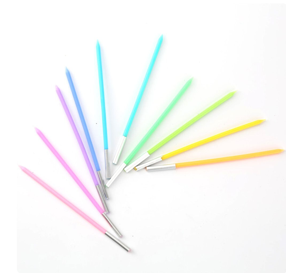 Velas largas rainbow