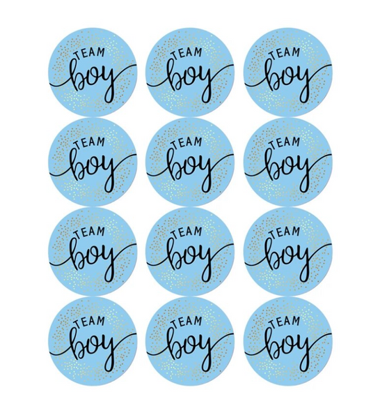 Stickers Teams babys shower