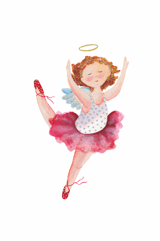 Santito ilustrado por BERNIE bailarina