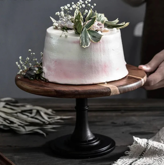 Tortero madera negro