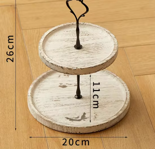 Bandeja de dos pisos