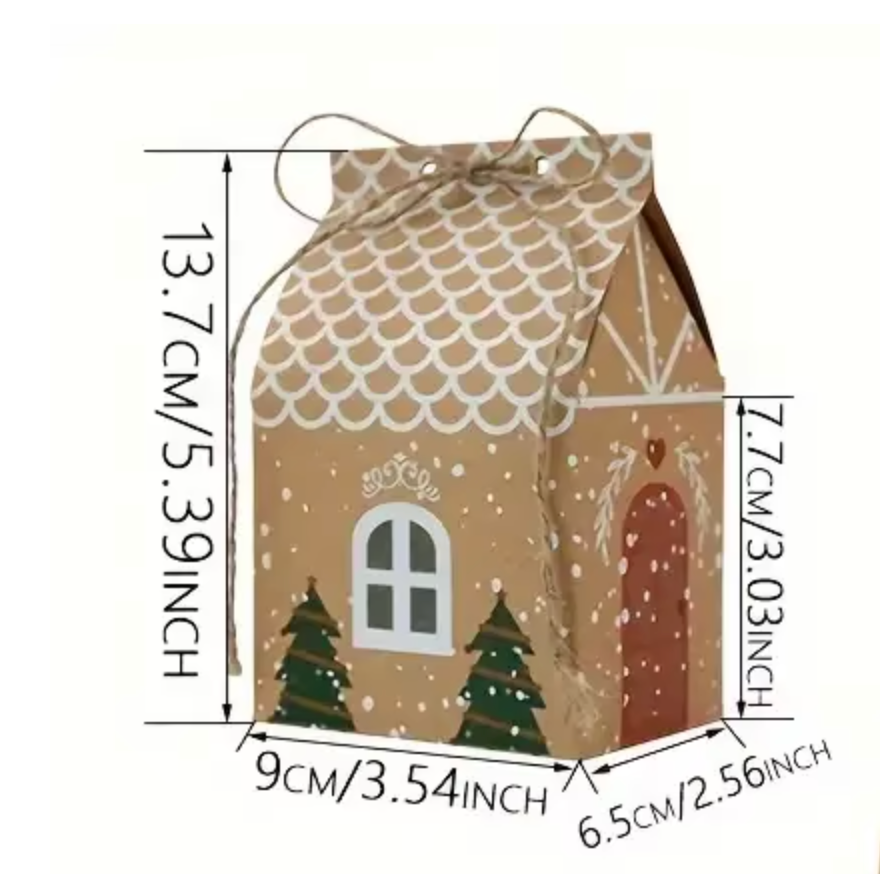 6 casitas navideñas