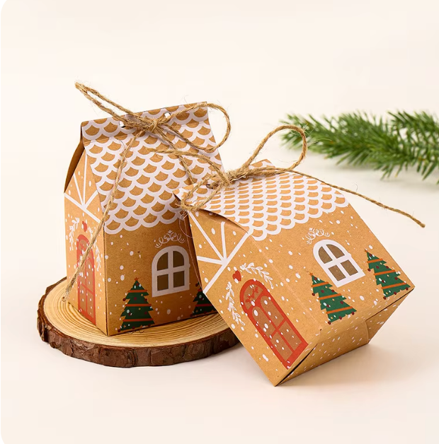 6 casitas navideñas