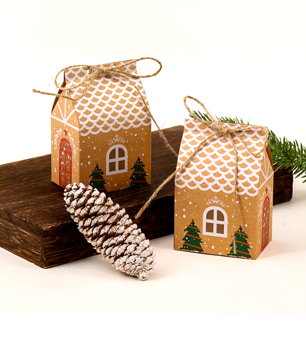 6 casitas navideñas