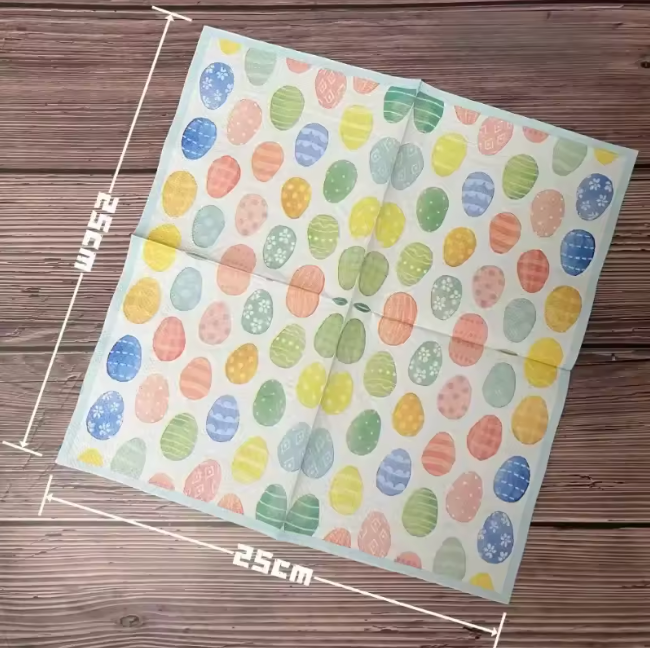 Servilletas huevitos