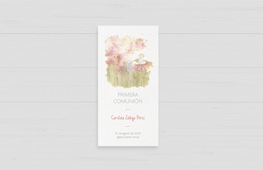 Santito ilustrado por BERNIE Estér de la Virgen María