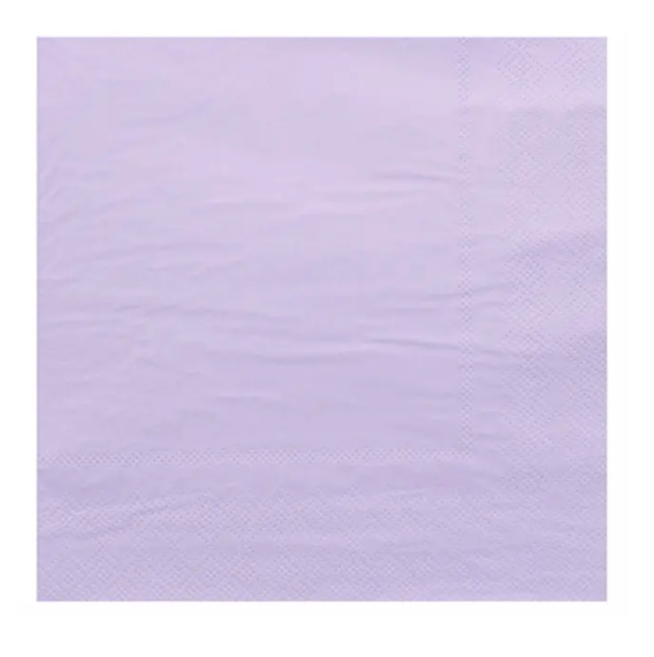 Servilletas de papel lila