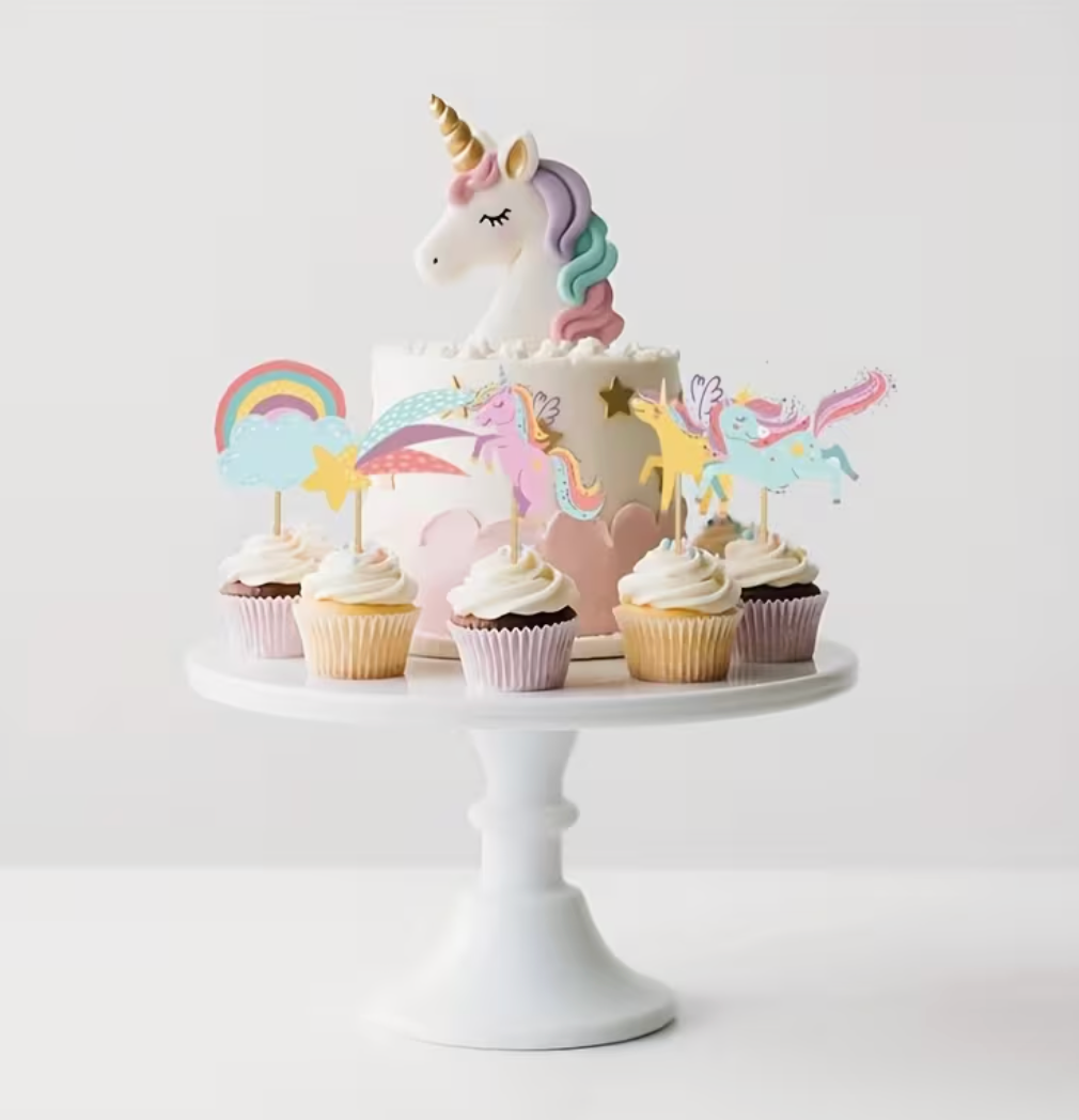 Topper unicornio mágico