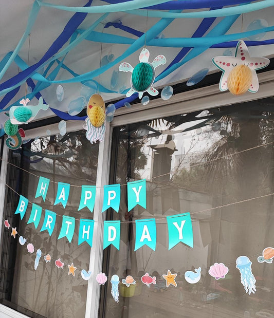 Animales del mar colgantes