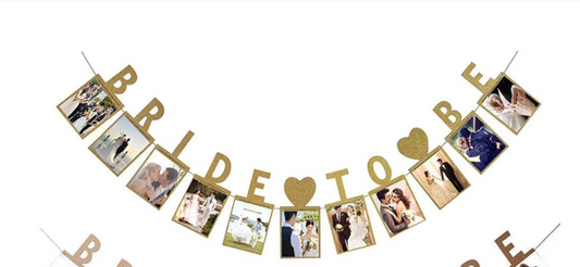 Guirnalda porta fotos bride