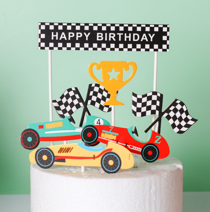 Topper para torta transportes