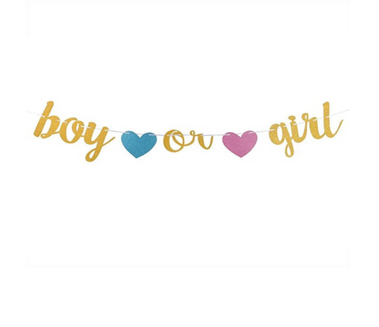 Banderín boy or girl