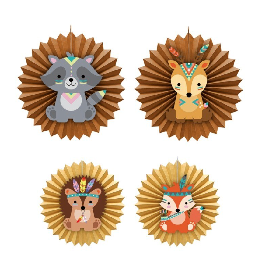 Abanicos Animales Indie