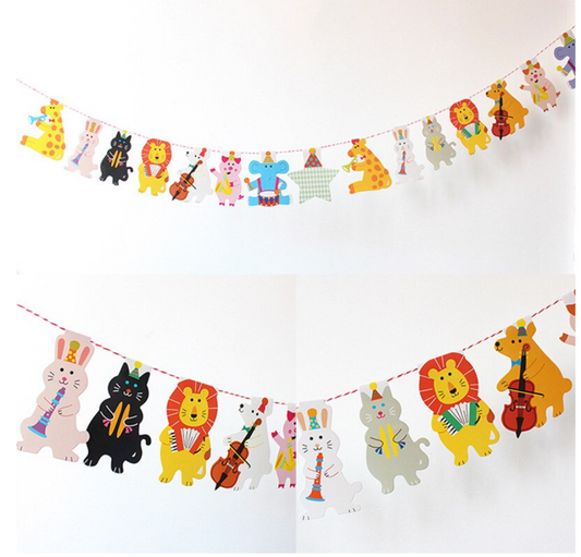 Guirnalda animales