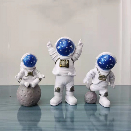 Astronautas azul