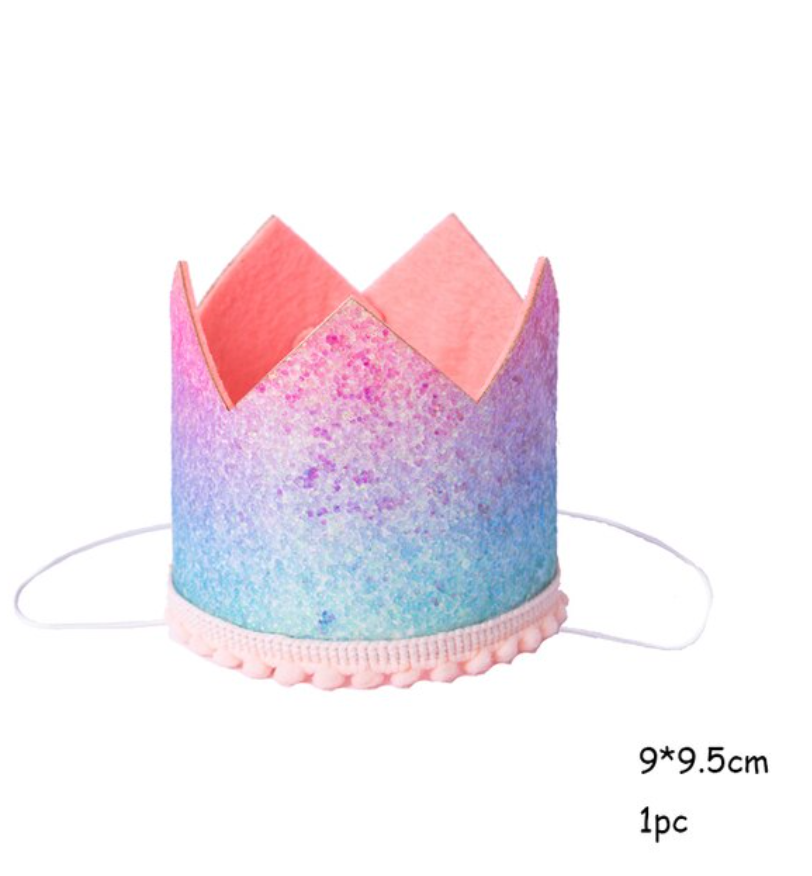 Corona cumpleaños brillos