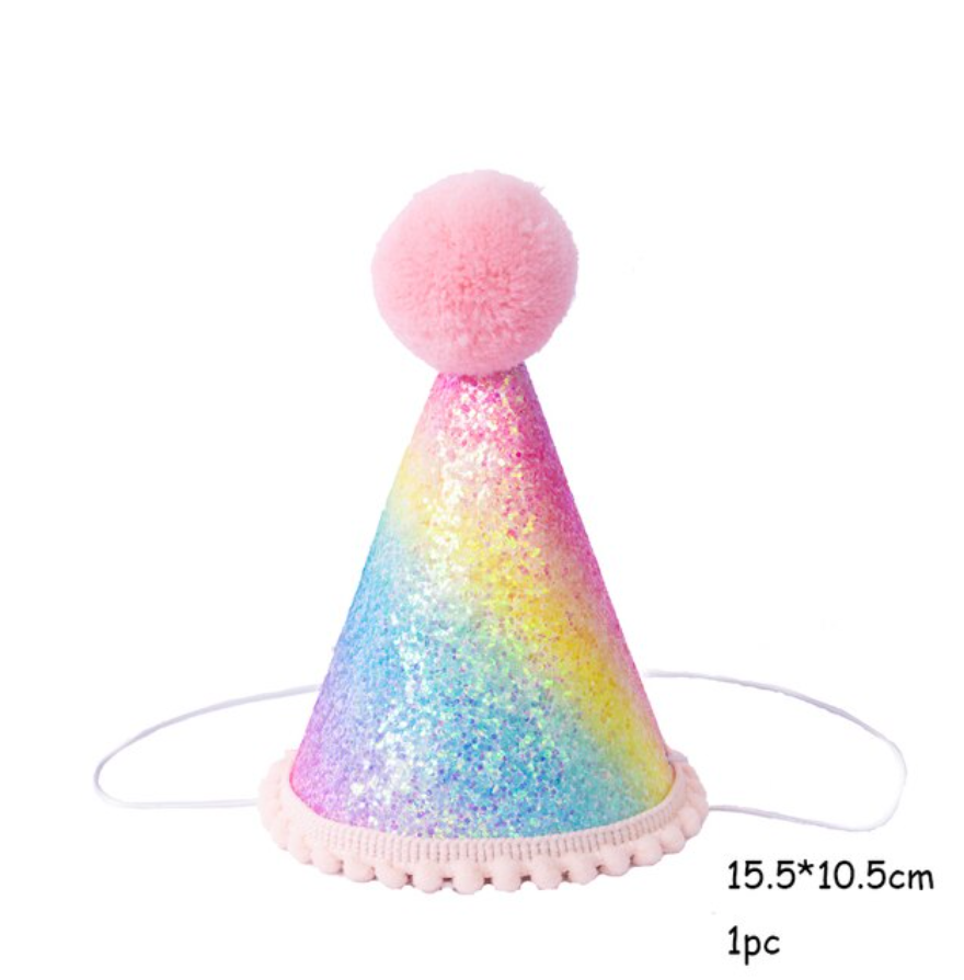 Gorro cumpleaños brillos