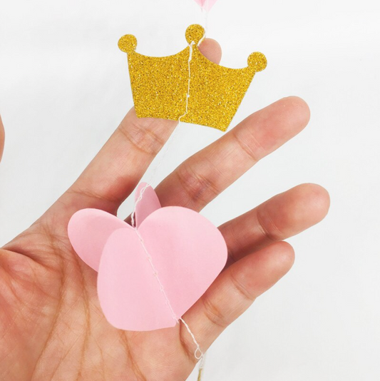 Guirnalda temática princesa