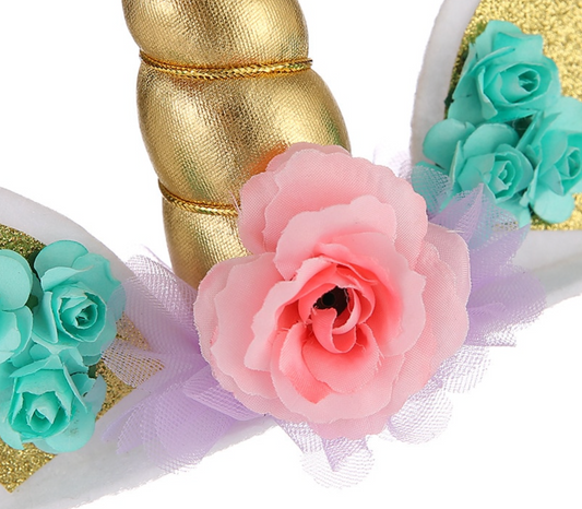 Decoración unicornio torta