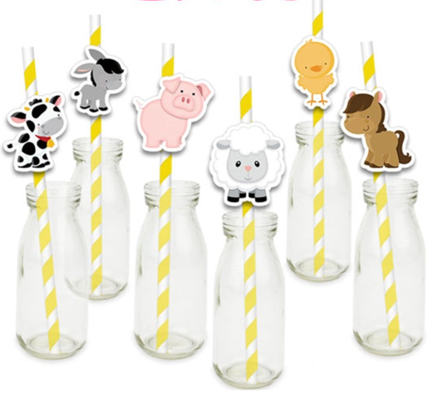 Bombillas animales de la granja