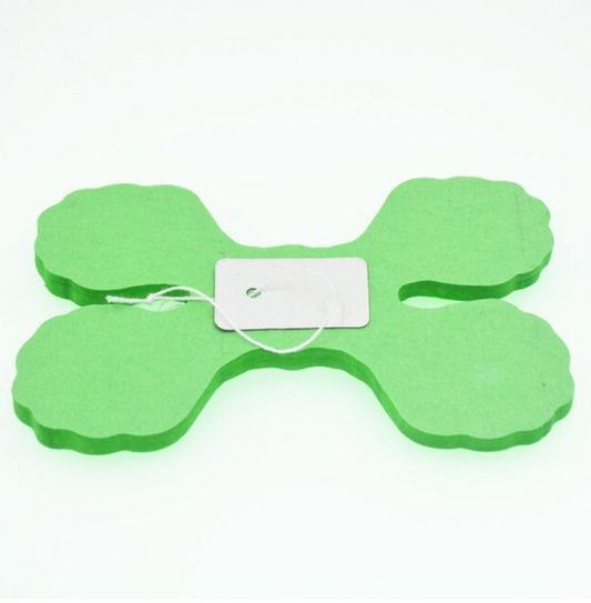 Guirnalda papel volantín tonos verdes