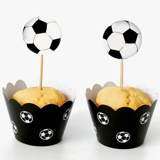 Set cupcake futbol