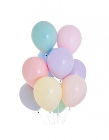 Globos pasteles