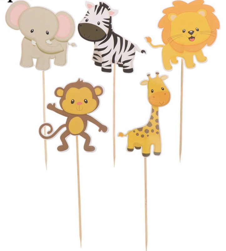 Topper animales de la selva