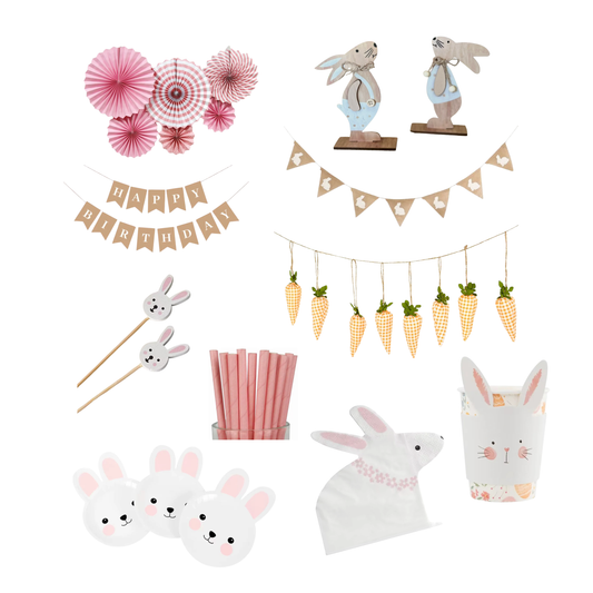 PACK cumpleaños conejitos 🐰