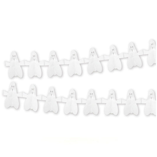 Guirnalda de fantasmas de papel Halloween