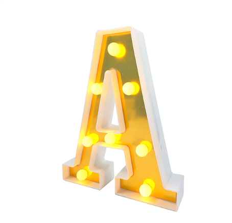 Letras LED BAR