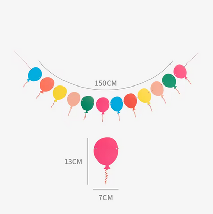 Guirnalda globos