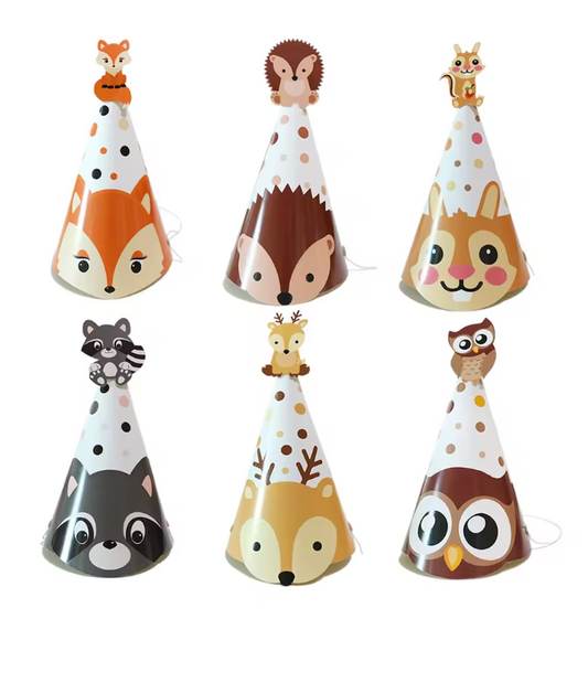 Gorros animales del bosque