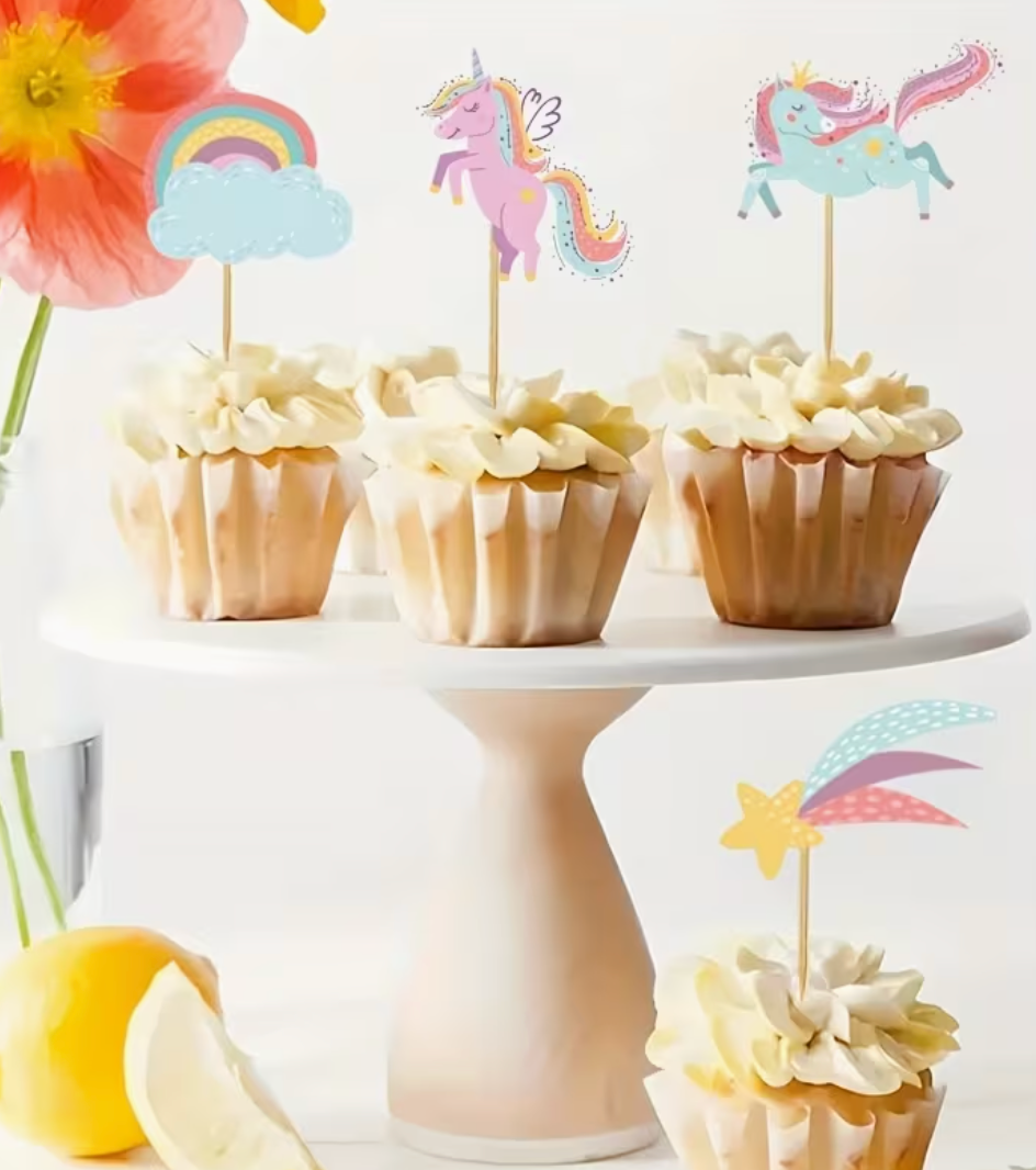 Topper unicornio mágico