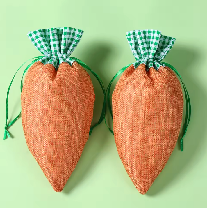 Bolsa zanahoria tela
