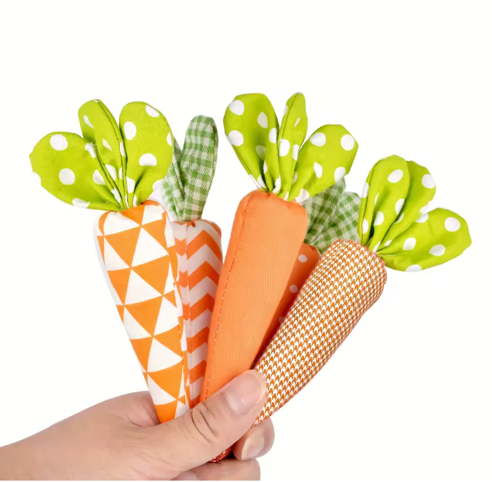 Zanahorias de tela diseños