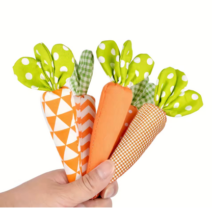 Zanahorias de tela diseños