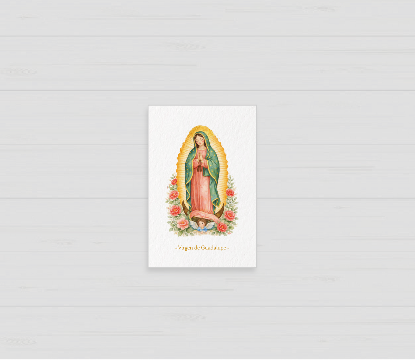 Santito de Bautizo Virgen de Guadalupe (12 u)