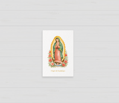 Santito de Bautizo Virgen de Guadalupe (12 u)