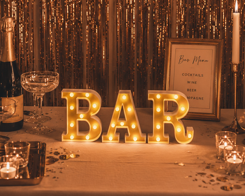 Letras LED BAR