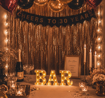 Letras LED BAR