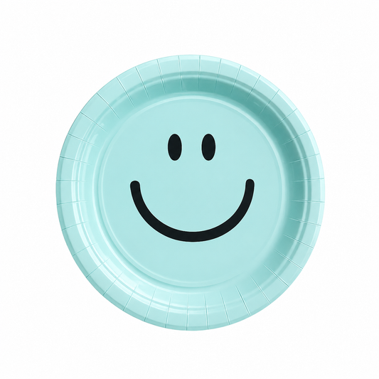 Plato carita feliz verde
