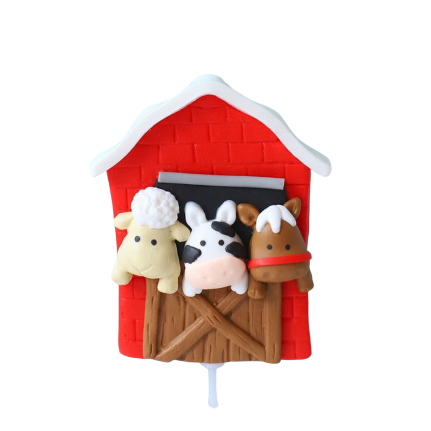 Topper granja de resina animales 2